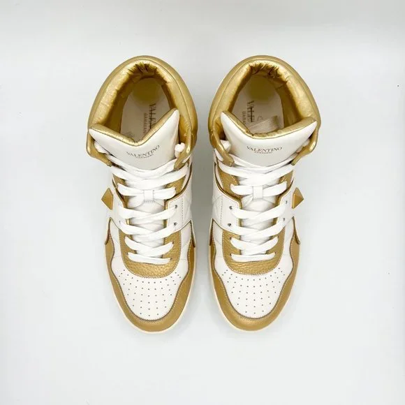 Valentino Garavani Roman Stud high-top sneakers Sz 44 - Picture 5 of 9